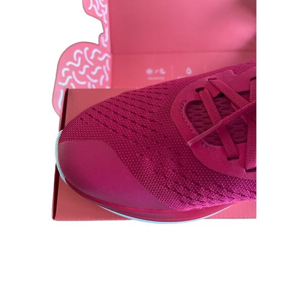 NEW Lane Eight relay Trainer Sneakers 12 Womens Hibiscus Lace Up Running Fitness - Picture 10 of 12
